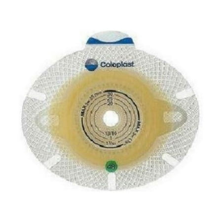 Sensura Xpro Click 2-piece Precut Flat Extended Wear Skin Barrier 3/4" Part No. 10016 (5/box)