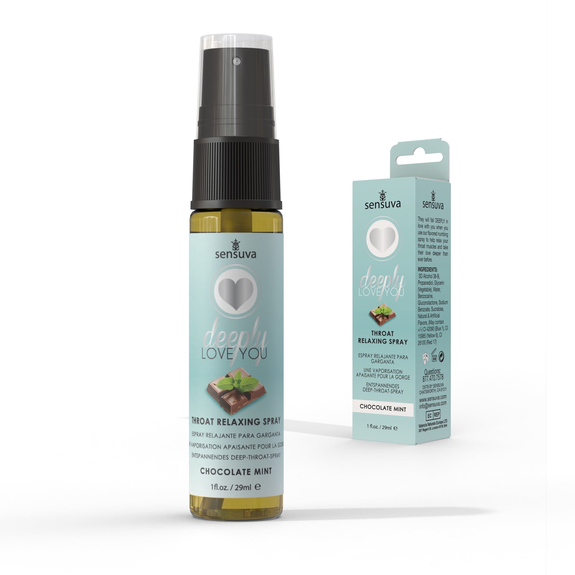 Deeply Love You Throat Relaxing Spray - Chocolate Mint 1 fl.oz