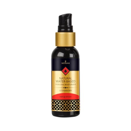 Sensuva Natural Water Based Personal Moisturizer - 1.93 Oz Strawberry