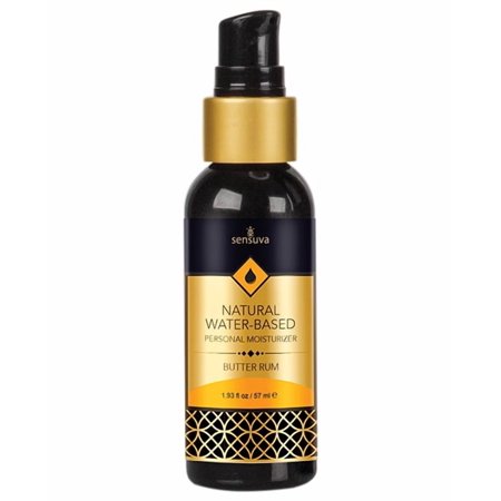 Sensuva Natural Water Based Personal Moisturizer - 1.93 Oz Butter Rum