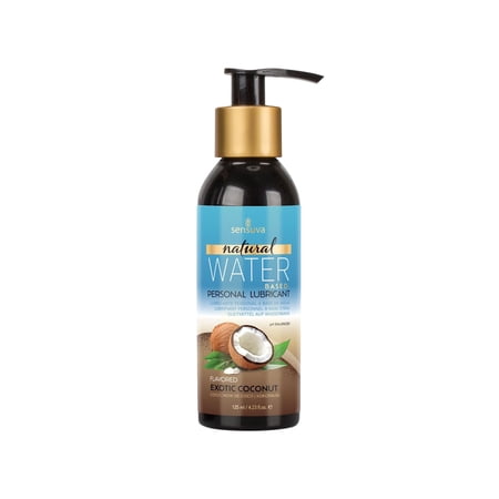 Natural Water-Based Personal Lubricant | Exotic Coconut | 4 fl.oz.