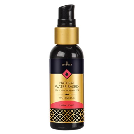 Sensuva Natural Water-Based Personal Lubricant Watermelon 2 oz.
