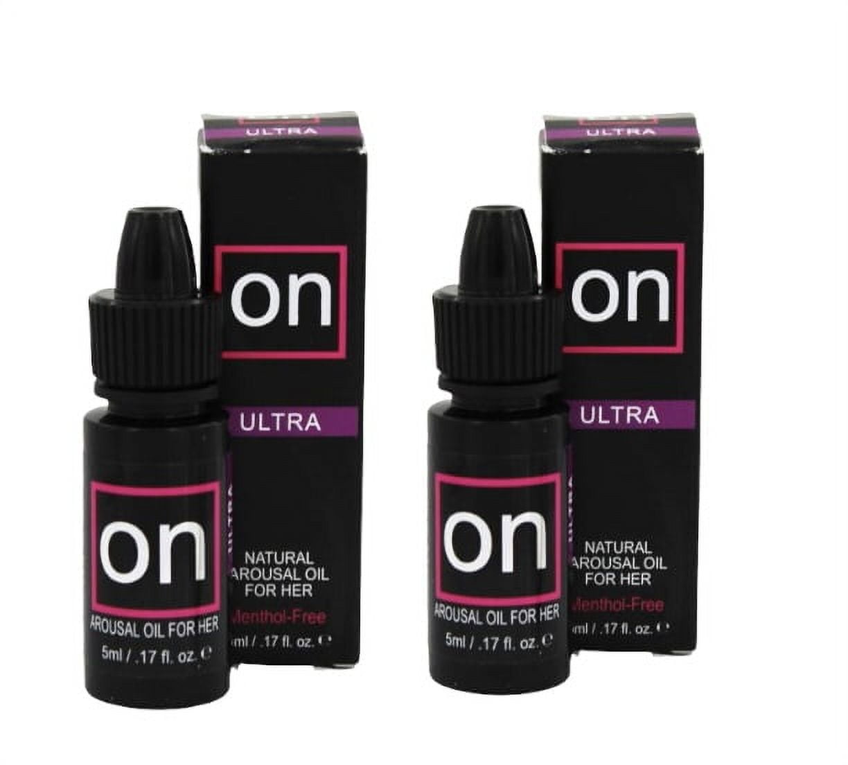 Sensuva On Ultra Natural Arousal Oil For Her Small Box 0.17oz (Pack