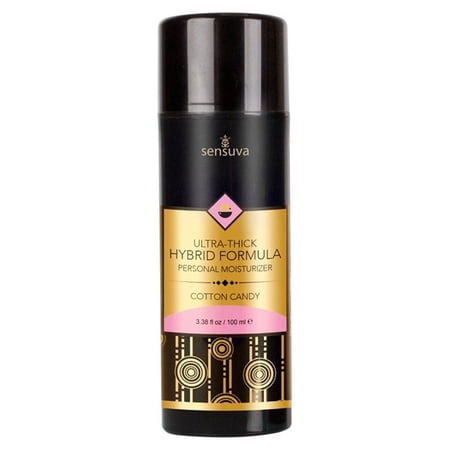 Sensuva Ultra-Thick Hybrid Personal Moisturizer - Cotton Candy? 3.4 fl. oz. Bottle