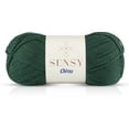 thumbnail image 1 of Sensy Chino Soft Cotton Yarn, Soft Baby Cotton Yarn, Amigurumi Yarn, 3.5 oz, 360 Yards, Gauge 2 Fine (Forest Green), 1 of 8
