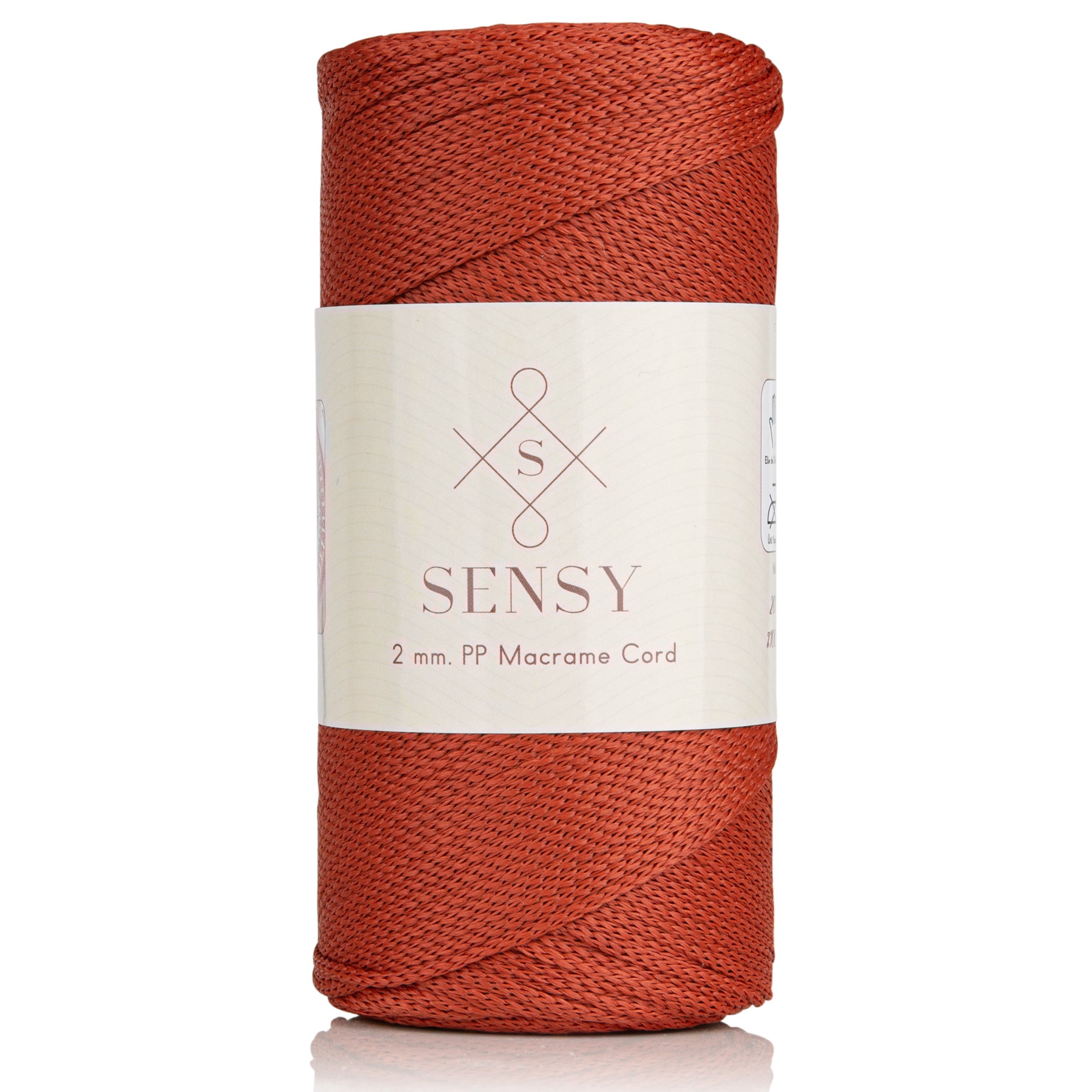 S SENSY Brick Sensy Premium 2mm 251 Yards Polyester Rope - Walmart.com