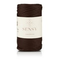 thumbnail image 1 of Sensy Premium 3mm 131 Yards Polyester Rope 100% Polypropylene Cord Macrame Cord 3mm Crochet Bag Cord Macrame Rope Crochet Thread Gift for Knitter (Brown), 1 of 6