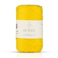 thumbnail image 1 of Sensy Premium 5mm 104 Yards Polyester Rope 100% Polypropylene Cord Macrame Cord 5mm Crochet Bag Cord Macrame Rope Crochet Thread Gift for Knitter (Yellow), 1 of 6