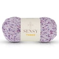 thumbnail image 1 of Sensy Tweed Yarn, 3.5 oz, 214 Yards, Gauge 4 Medium (Purple), 1 of 8