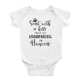 thumbnail image 1 of Sent with A Kiss from My Grandparents in Heaven Cute Baby Boy Girl Outfits, 1 of 5