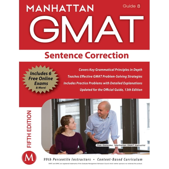 Sentence Correction GMAT Strategy Guide, 5th Edition (Paperback)
