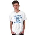 thumbnail image 1 of Sentenced To Life Behind Bars Cyclist Men's Graphic T Shirt Tees Brisco Brands M, 1 of 4