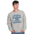 thumbnail image 1 of Sentenced To Life Behind Bars Cyclist Unisex Plus Fleece Graphic Sweatshirt Brisco Brands 2X, 1 of 5
