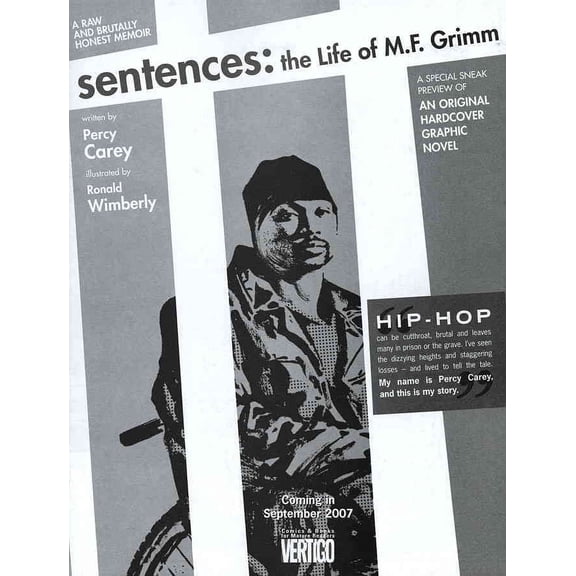Sentences/Cairo Preview #1 VF ; DC/Vertigo Comic Book