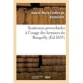 thumbnail image 1 of Sentences Proverbiales À l'Usage Des Fermiers Du Bosquilly (Paperback), 1 of 1