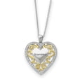 thumbnail image 1 of Sentimental Expressions  Sterling Silver Gold-plated Grandma 18in Heart Necklace, 1 of 4
