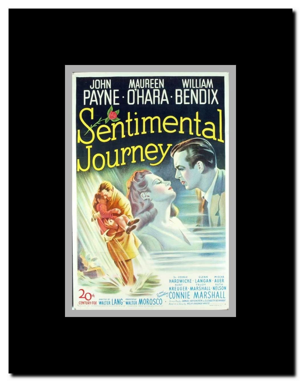 Sentimental Journey Framed Movie Poster