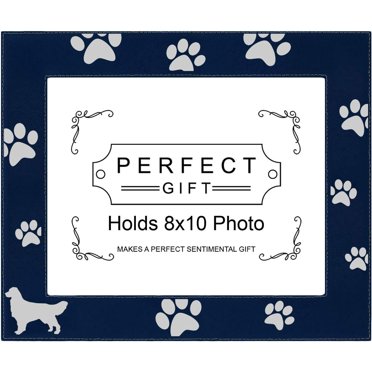 Golden Retriever Paw Print Dog License Plate Frame - Car Plate Frames 526
