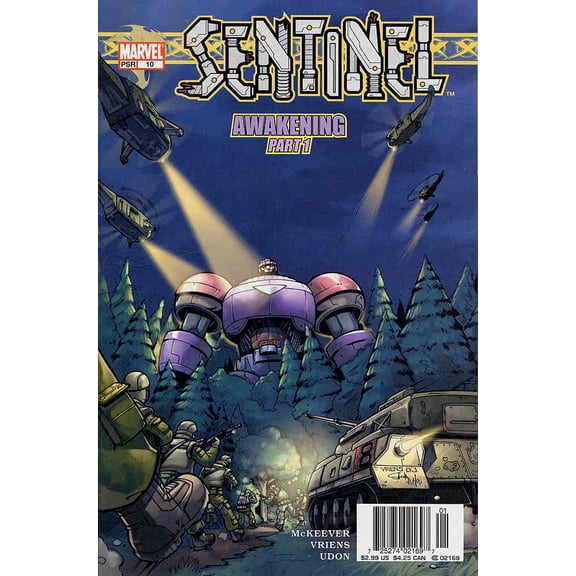 Sentinel (2nd Series) #10 VF ; Marvel Comic Book