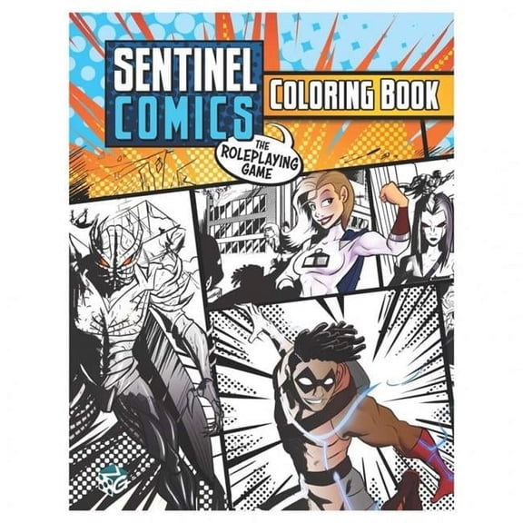 Sentinel Comics Role Playing Game Coloring Book