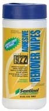 Sentinel Formula 922 Urethane Adhesive Remover Towels / Wipes, 60 Count