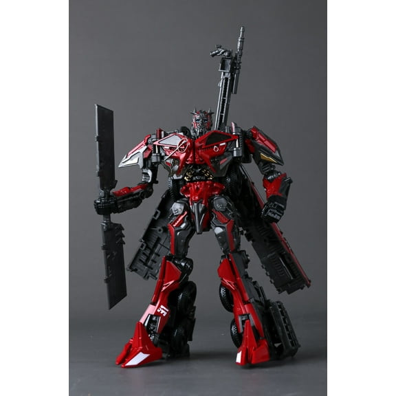 Sentinel Prime Action Figure Fire Truck and Robot Toys Decorations Ornaments Holiday Creative Gifts