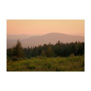 From Sentinel Rock, Westmore 01 - Westmore Vermont Photography Landscape Forest Nature Sunset Mountain Scenic Wilderness Unframed Wall Art Print 32 x 48 inches