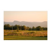 From Sentinel Rock, Westmore 05 - Westmore Vermont Photography Landscape Rural Sunset Nature Pastoral Countryside Scenic Unframed Wall Art Print 32 x 48 inches