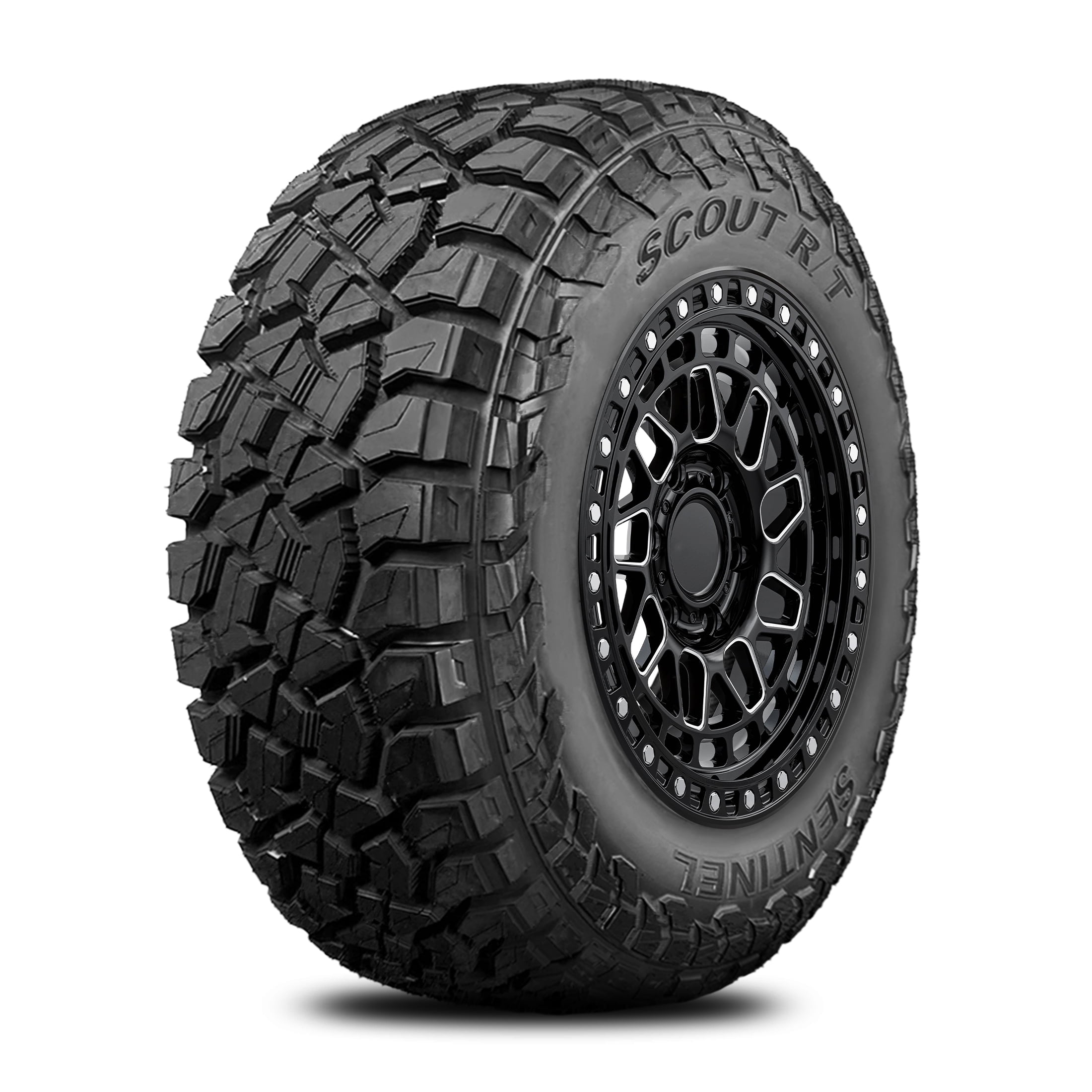 Sentinel Scout RT Rugged Terrain 35X12.50R24LT 116Q 12Ply Load Range F SUV Light Truck Tire 35/12.50/24(No Rim)