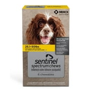 Sentinel Spectrum Chews 25.1-50lbs