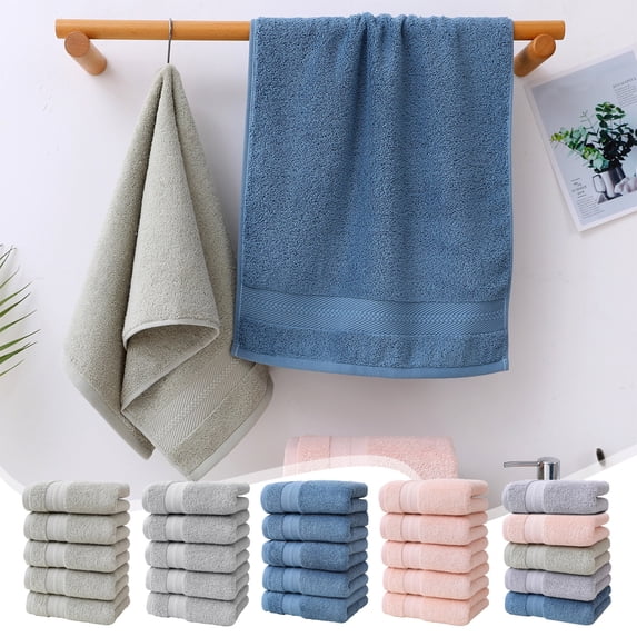 Sentmoon Bath Towels Towel Set Bath Towels 5 Piece Thick Soft Highly Absorbent Quick Dry Home Bathroom Hand Face Spa Hotel Quality Multipurpose Wash Towels Luxury Gift Bath Towels Towel Set