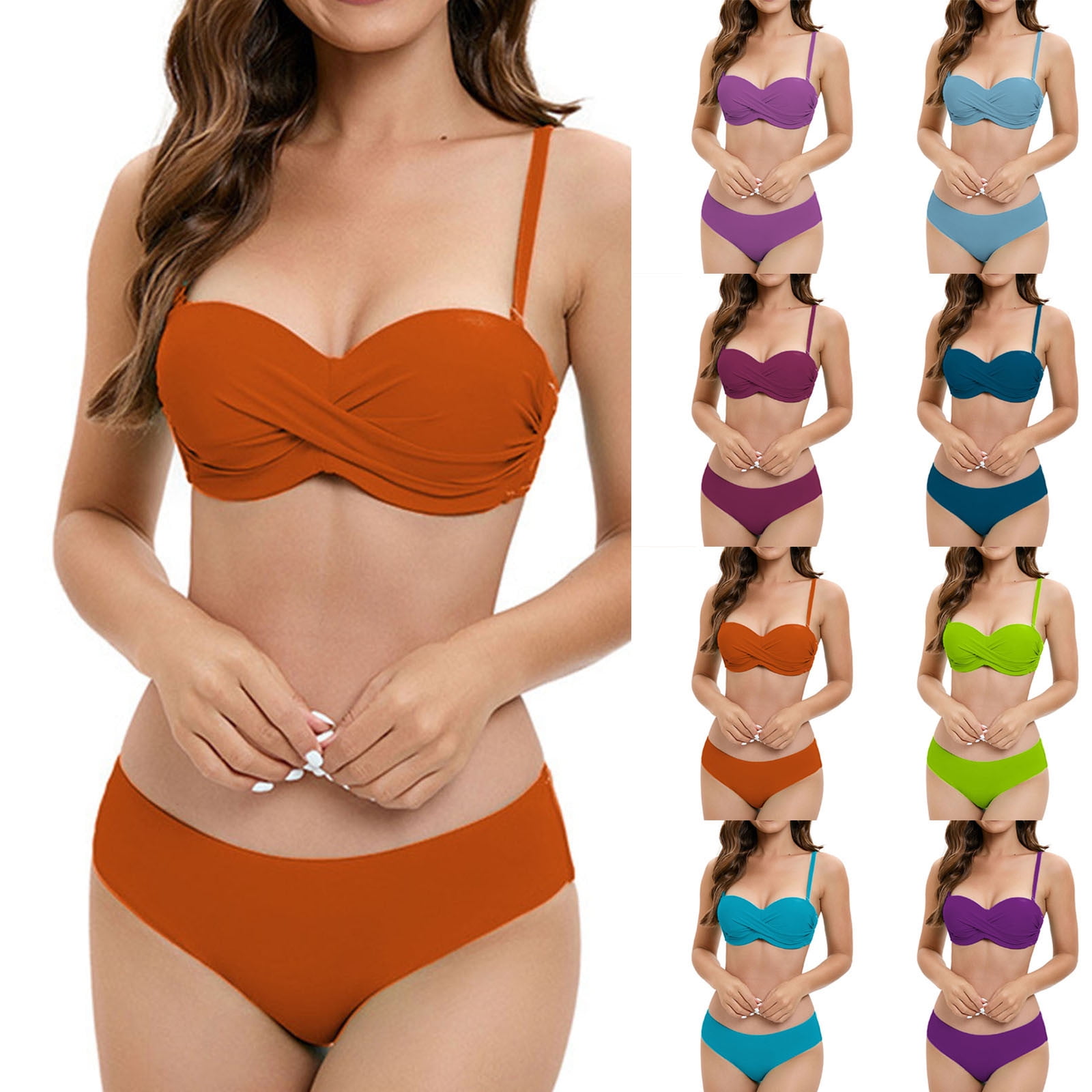 Sentmoon Bating Suits Womens Bikinis Oversized Womens Swimsuits High ...