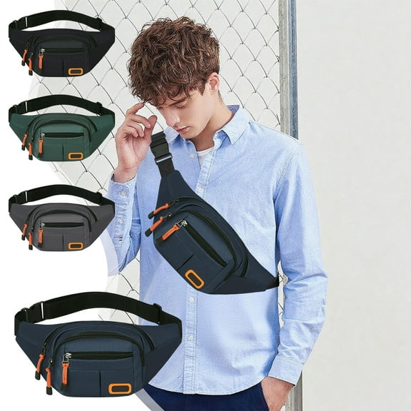 Viflosae Chest Bag Mens Sling Bag Waist Bag Men's Chest Bag Leisure Travel Outdoor Sports Storage Bag for College,Campus Life