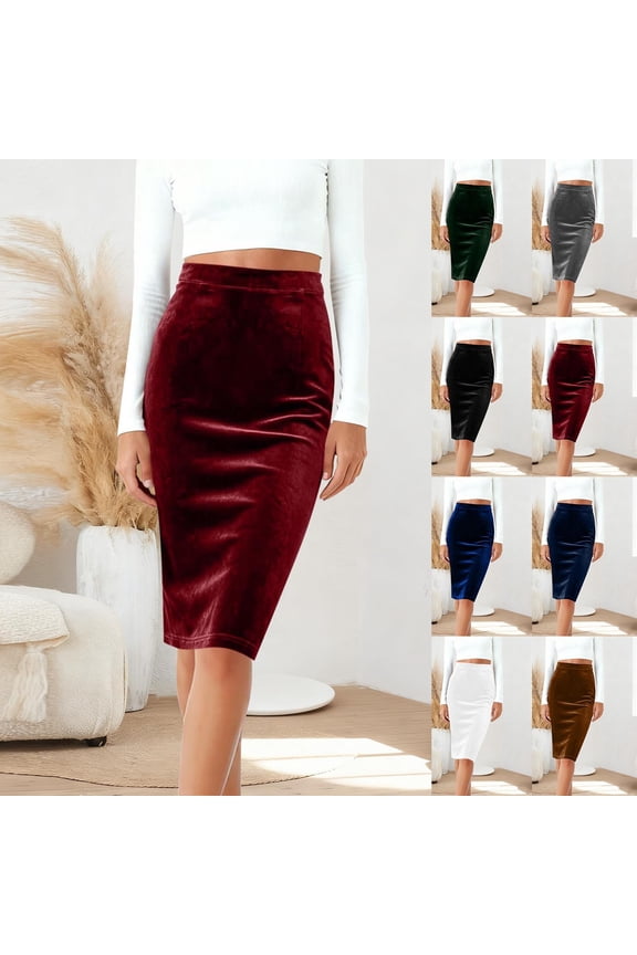 Cocktail Dresses for Women Women's Dress Women's Fashion Leisure Solid Color Zipper Slit Elasticity Tight-fitting Skirt for Yoga and Athletic Activities Gray L