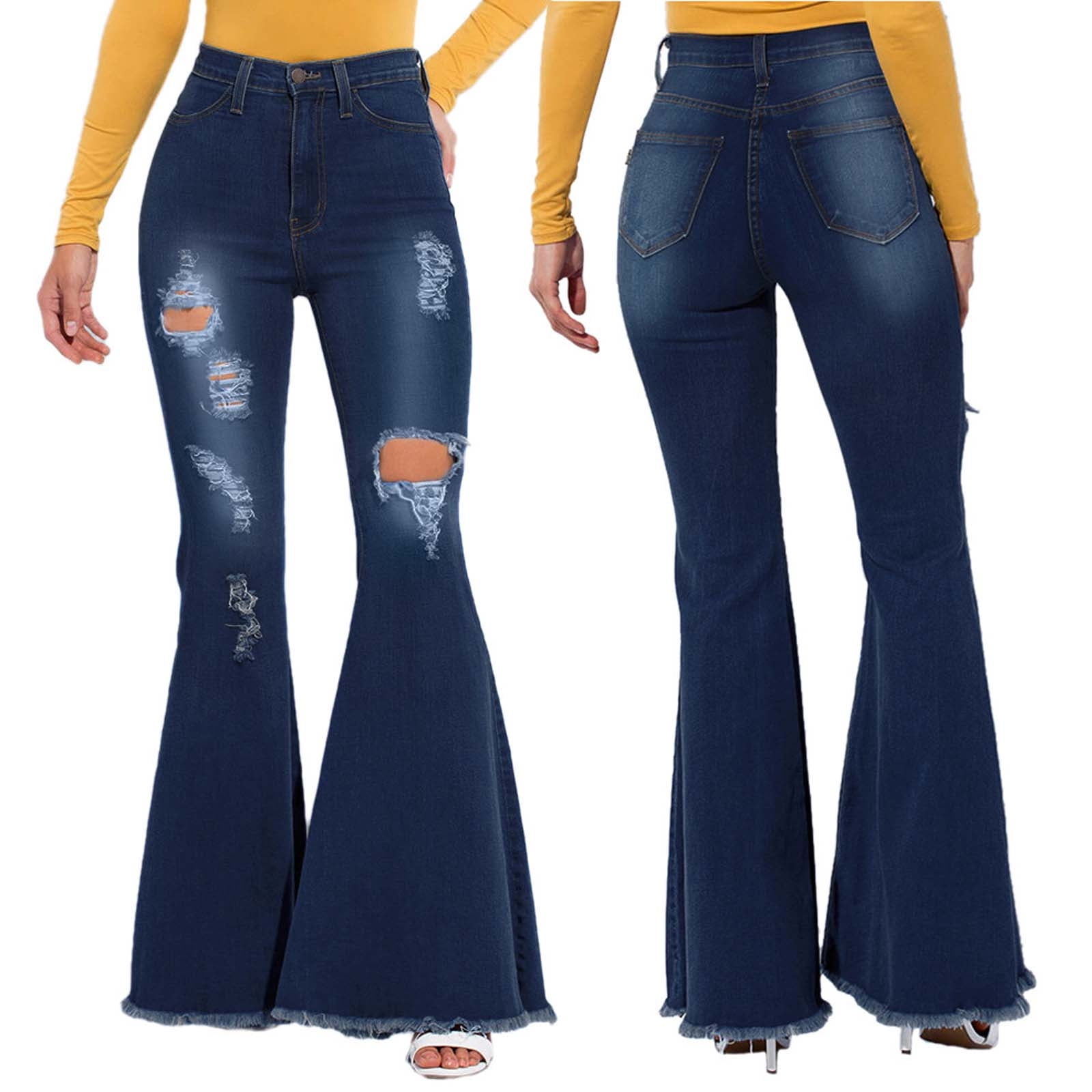 High Waist Flare Jeans for Women - Gelsomina