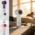 thumbnail image 1 of Sentmoon Foldable Portable Mist Fan USB Rechargeable with 5 Speeds Spray Humidifier Compact Travel Cooling Handheld Mini Fan with Detachable Water Tank Quiet for Office Home Outdoor, 1 of 8