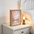 thumbnail image 1 of Sentmoon Gifts 3D Hollow DIY Photo Frame Handmade Specimen Display Craft Frame for Dried Flowers Desktop Memory Shadow Box with Stand for Preserving Keepsakes Home Office Decoration Frame, 1 of 6