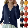 thumbnail image 1 of Sentmoon Girls Size 12 Clothes Sleeveless V Neck Solid Color Girls Pullover Soft and Cozy Loose Knitted 2025 Boys Sweats Fall and Winter Trendy for Playground Mint Green S, 1 of 4