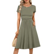 green interview dress Marc Defang 5141 Girls Short Tweed Puff Sleeve Interview Formal Dress Ruffle Pageant Wear 9 / Mint main image 1