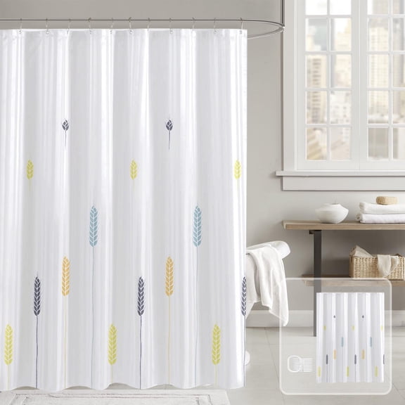 Sentmoon Room Decor Bathroom Curtain Waterproof Cloth Proof Non Perforated Toilet High End Shading Curtain Shower Partition Door Curtain