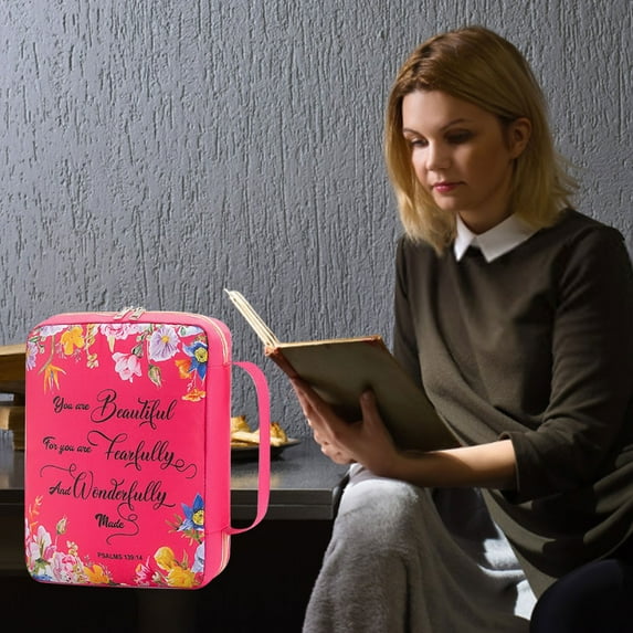 Sentmoon Room Decor Carrying Case With Zipper Pocket Church Bag For Lady