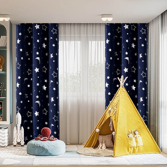 Sentmoon Room Decor Curtains Curtain Panel Pair 63 Inch W X 52 Inch L Curtain Overlay Elegant Curtains For Bedroom