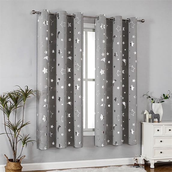 Sentmoon Room Decor Curtains Curtain Panel Pair 63 Inch W X 52 Inch L Curtain Overlay Elegant Curtains For Bedroom
