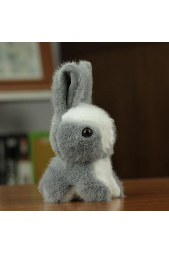 Room Decor Imitation Bunny Pendant Toy Bunny Doll Keychain Pendant Easter