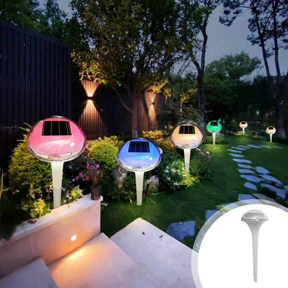 Sentmoon Room Decor LED Outdoor Solar Lights Land-scape Spotlights Garden Lights Wireless Solar Powered Outdoor Lights/Lighting For Yard Walkway