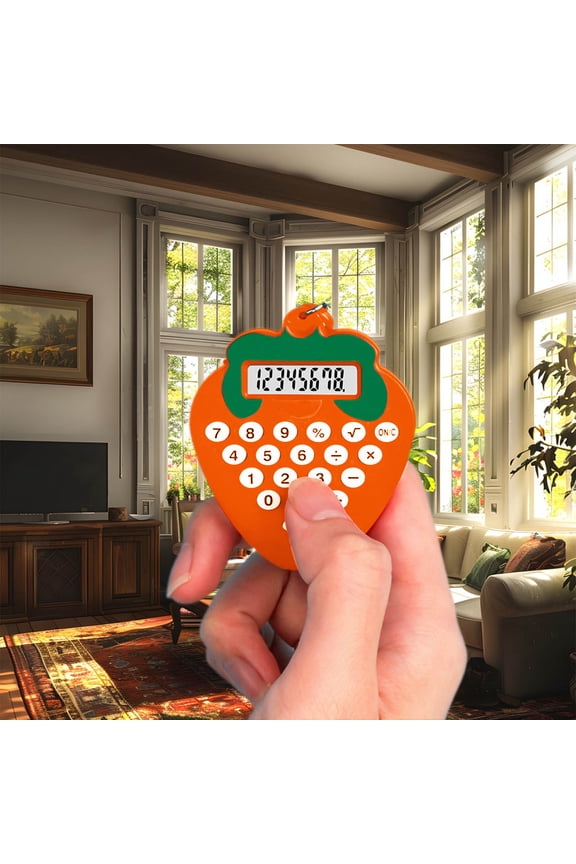 Room Decor Portable Student Mini Calculator Exam High Appearance Cute Keychain Maze Computer