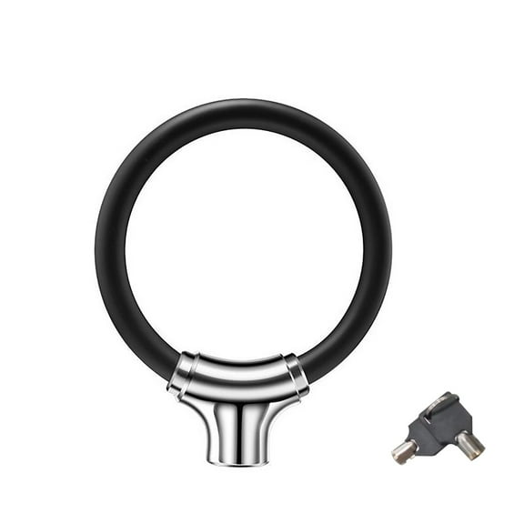 Sentmoon Room Decor Portable -theft Ring Steel Cable Lock Lock Bike Road Bike Thick Steel Cable Lock