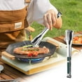 thumbnail image 1 of Sentmoon Room Decor Stainless Steel Food Tongs Outdoor Barbecue Tongs Baking Bread Tongs Roast Steak Tongs, 1 of 5