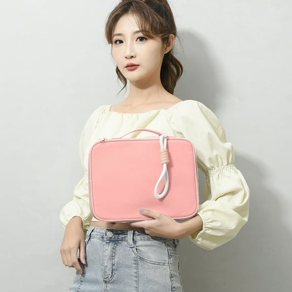 Sentmoon Room Decor Tablet Sleeve Bag With Multilayer For Efficient Storage Compact Electronics Organizer Pouch For Business Travel Case For Men And Women