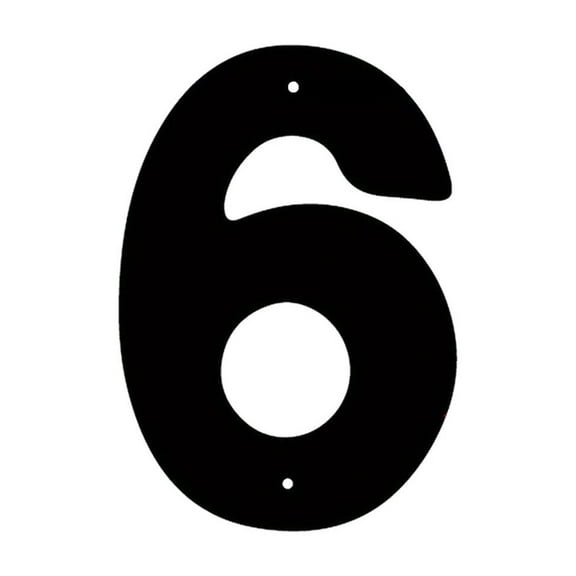 Sentmoon Room Decor Three-dimensional Iron Art Number House Number Screw Home House Number Sign
